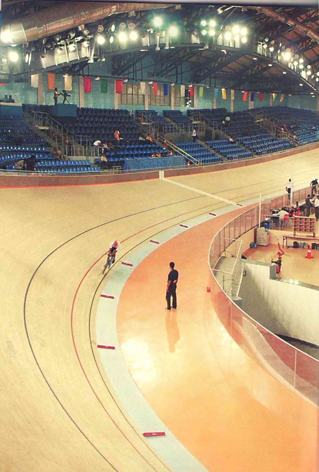 vinyl floor finish, Commonwealth Games sports flooring in Jawaharlal Stadium Delhi 